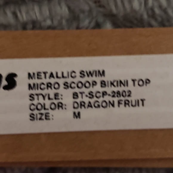 SKIMS Radiant Purple Bandeau - Picture 2 of 4